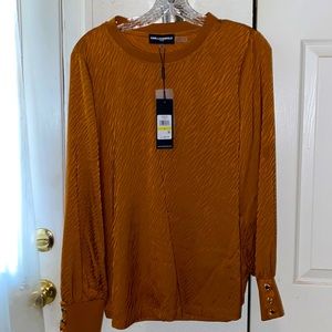 Gold ladies blouse